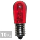 Lampade rosso - conf. 10 pz