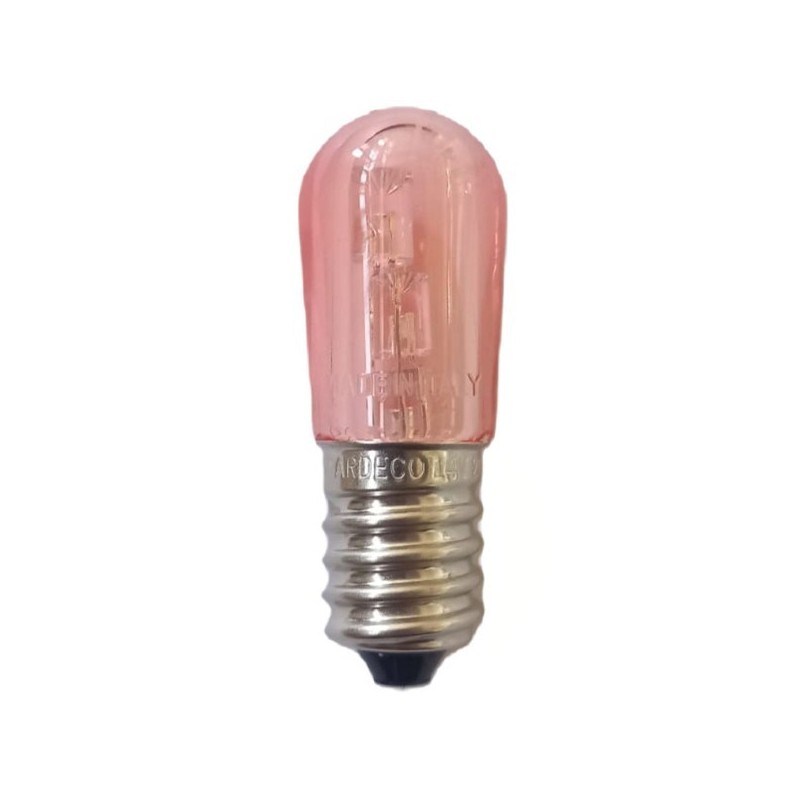 lampadine a led 14V 3 led 0,3 W rosa